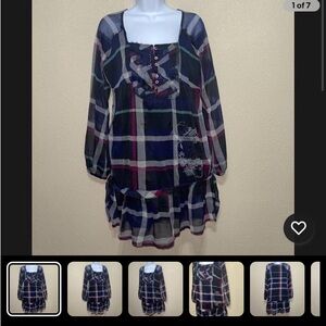 Plaid dress